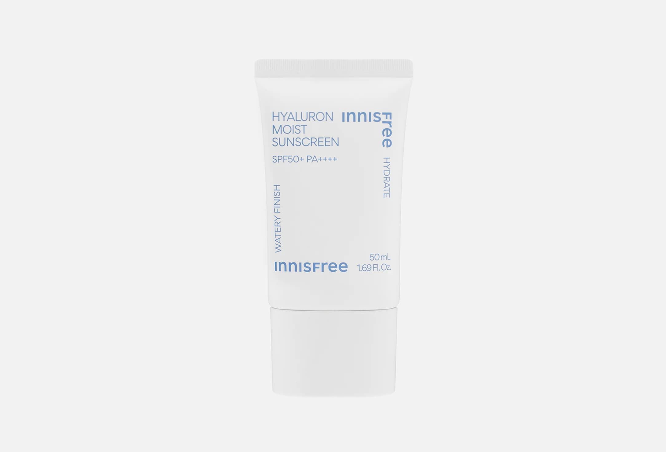 Солнцезащитная эссенция для лица SPF50+ PA++++ INNISFREE Hyaluron Moist Sunscreen