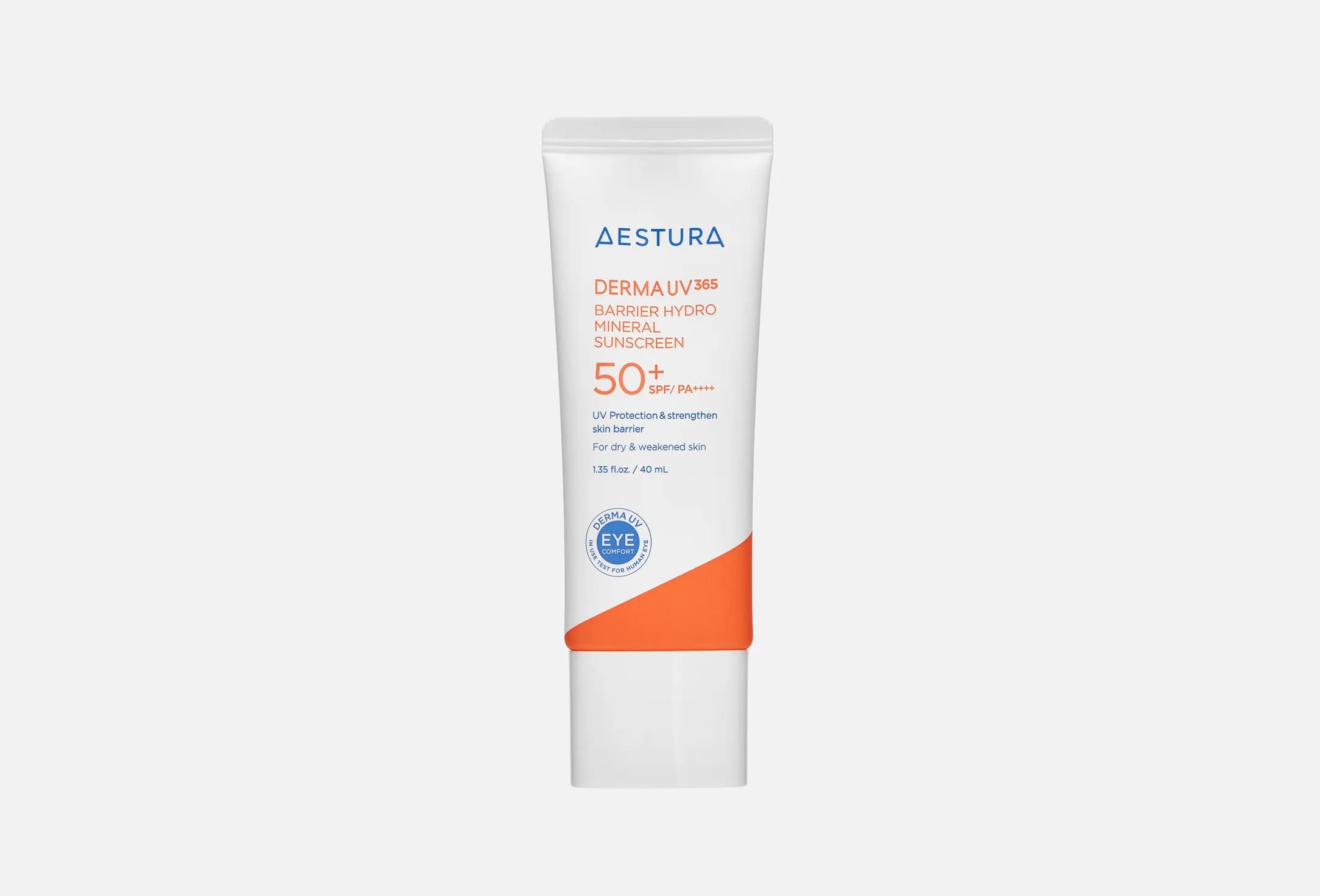 Солнцезащитный крем для лица SPF 50+ AESTURA Derma UV365 Barrier Hydro Mineral Sunscreen