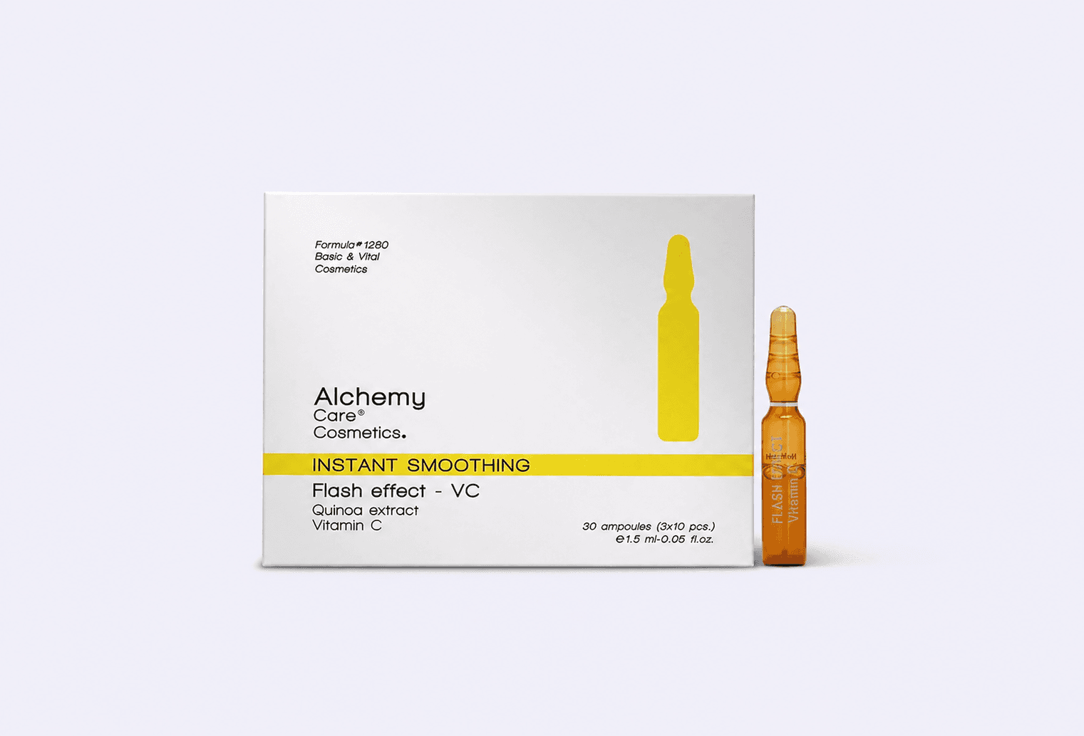 Концентрированная сыворотка для лица ALCHEMY CARE Flash effect – vc