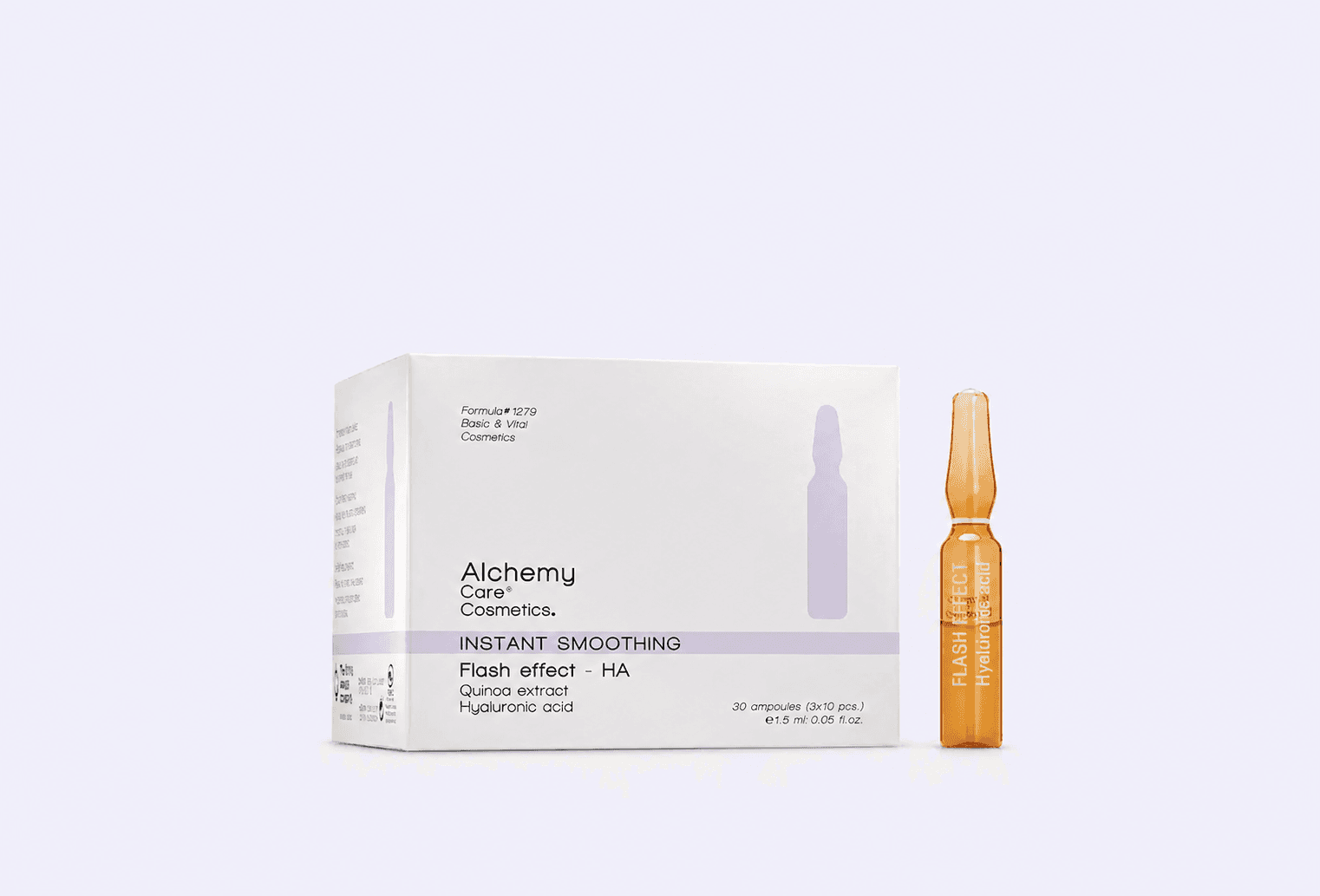 Концентрированная сыворотка для лица ALCHEMY CARE Flash effect – ha