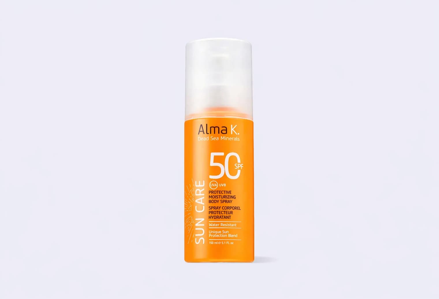 Солнцезащитный спрей для тела SPF 50 ALMA K. PROTECTIVE MOISTURIZING BODY SPRAY