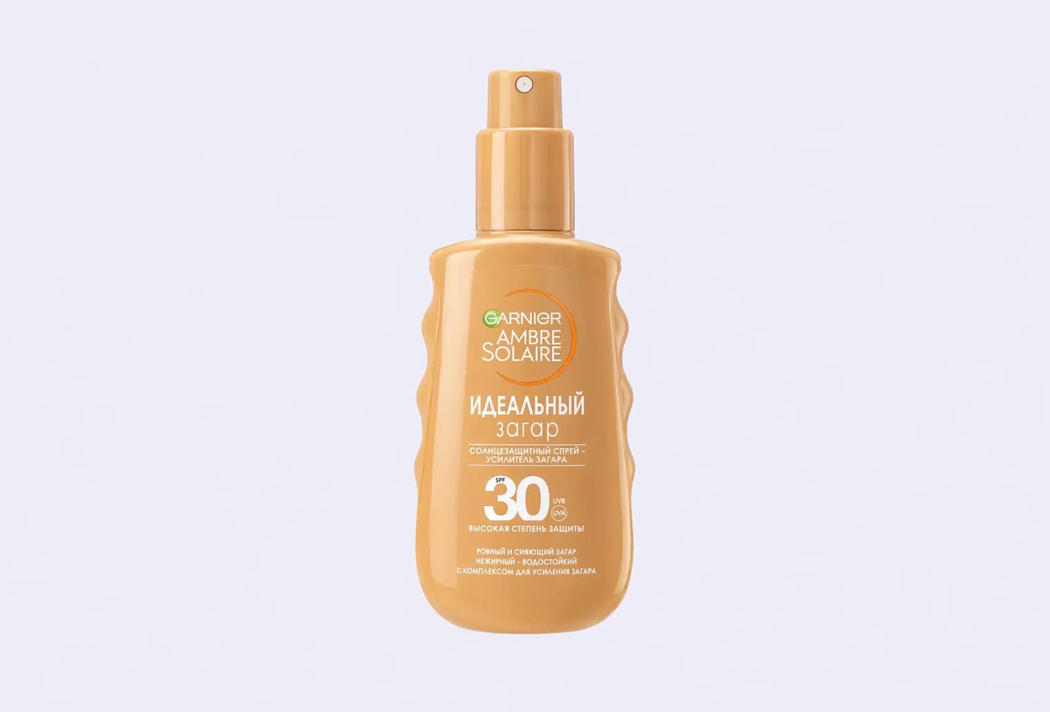 Солнцезащитный спрей-проявитель загара SPF 30 AMBRE SOLAIRE Идеальный загар