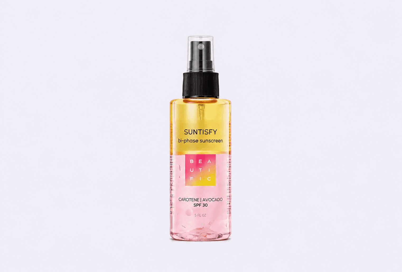 Двухфазное солнцезащитное средство SPF 30 BEAUTIFIC SUNTISFY