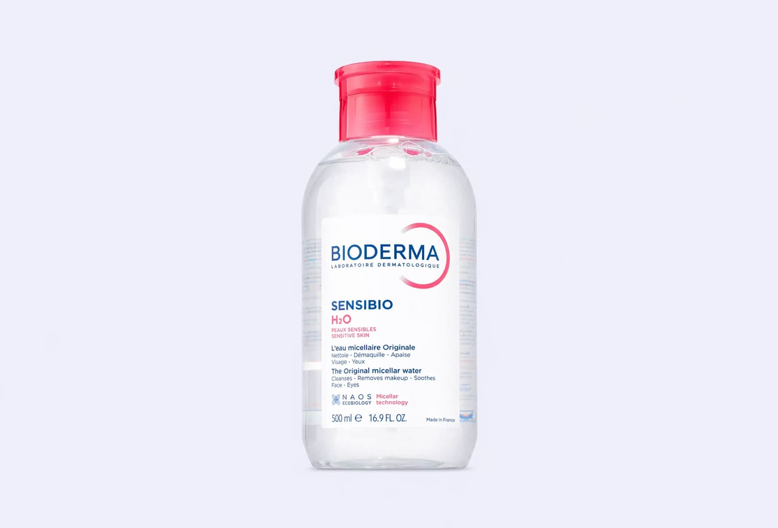 Мицеллярная вода флакон-помпа BIODERMA sensibio H2O
