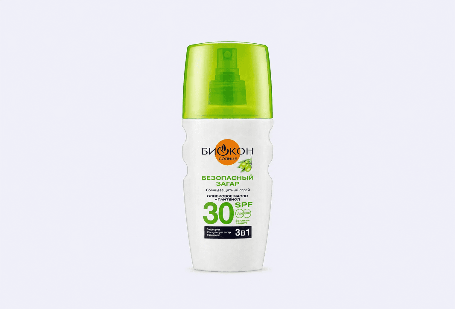Солнцезащитный спрей для тела 3в1 SPF 30 БИОКОН Sunscreen spray