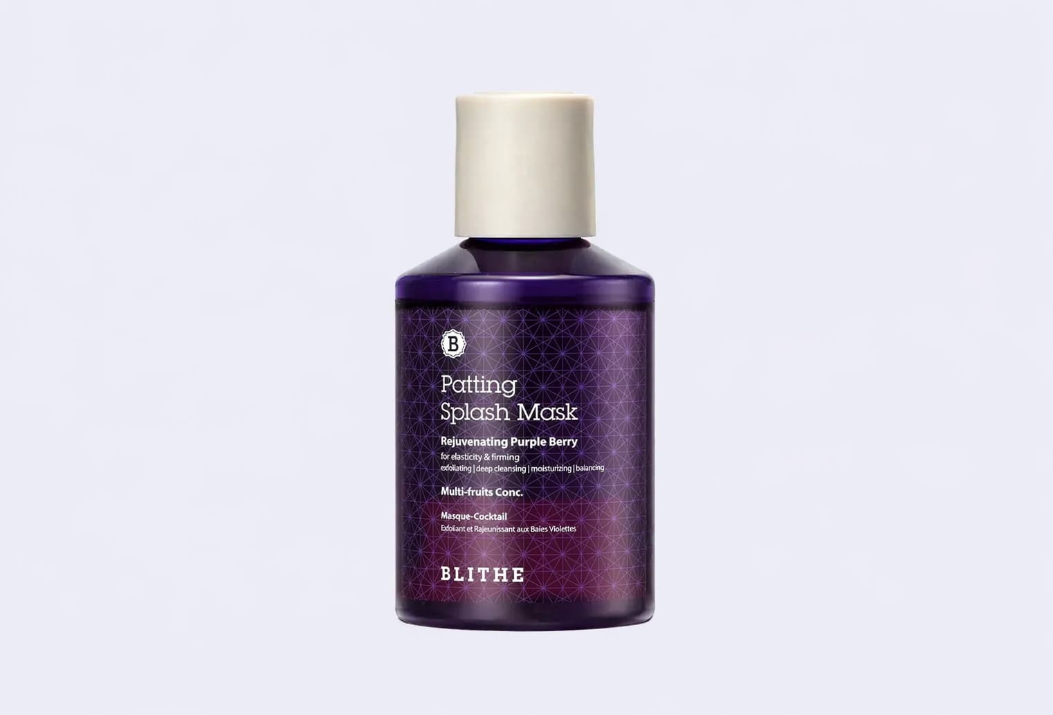 Сплэш-маска для лица BLITHE REJUVENATING PURPLE BERRY