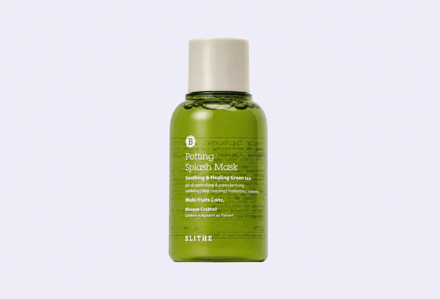 Сплэш-маска для лица BLITHE Patting Splash Mask Green Tea