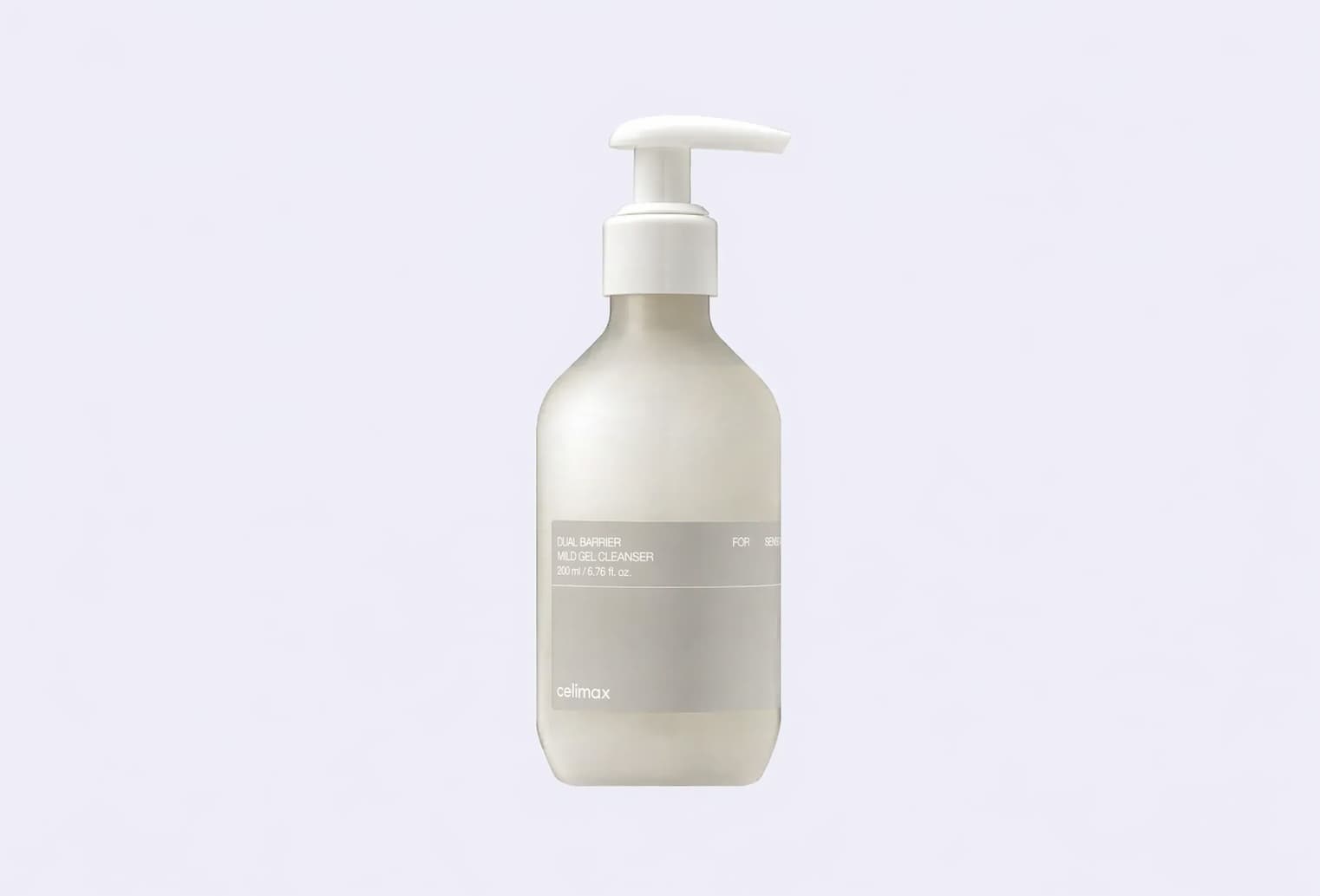 Гель для умывания CELIMAX Dual barrier mild gel cleanser