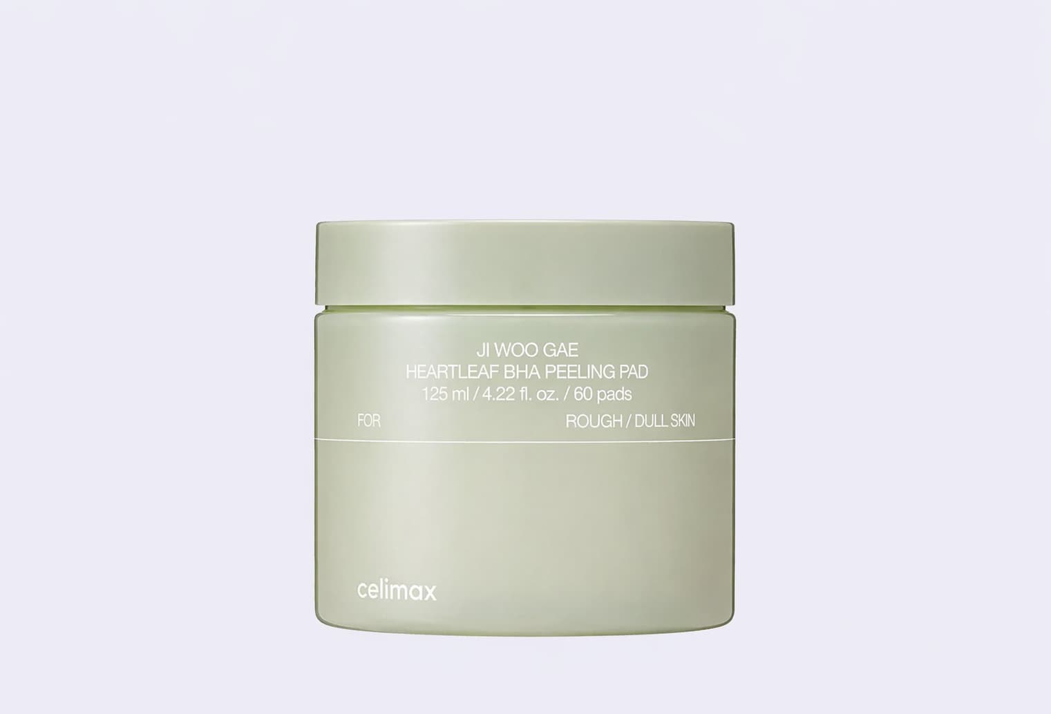 Очищающие диски для лица CELIMAX Ji Woo Gae Heartleaf BHA Peeling Pad