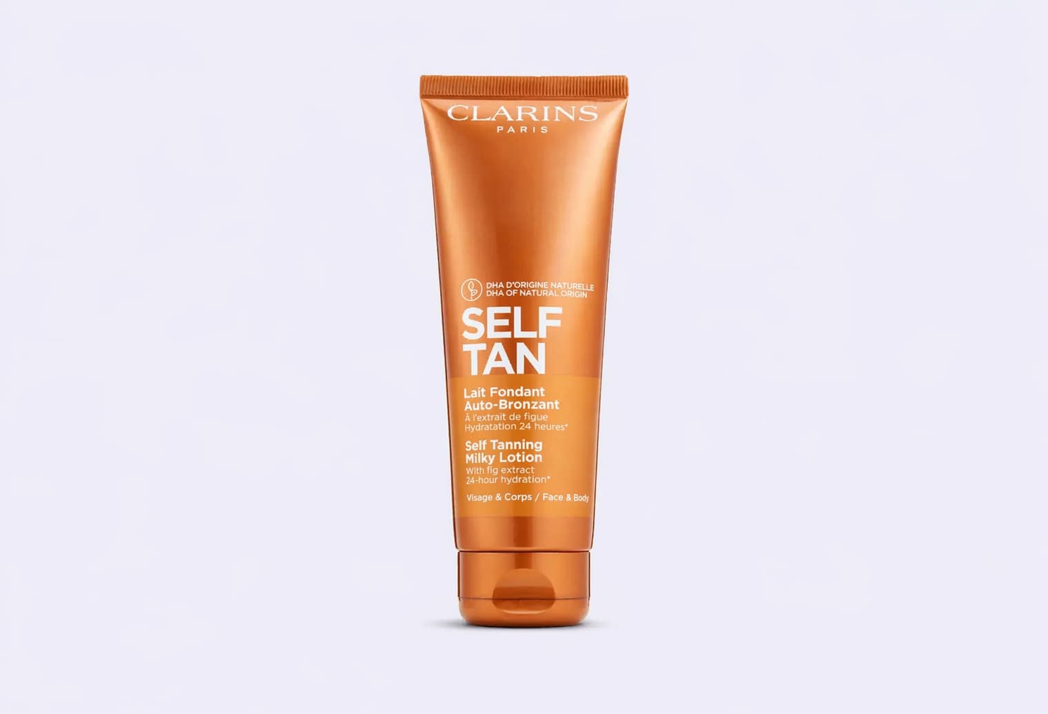 Молочко с эффектом загара для лица и тела CLARINS Lait Fondant Auto-Bronzant
