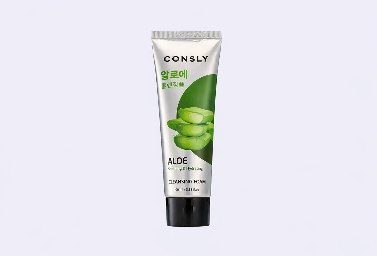 Кремовая пенка для умывания CONSLY Aloe Vera Soothing Creamy Cleansing Foam