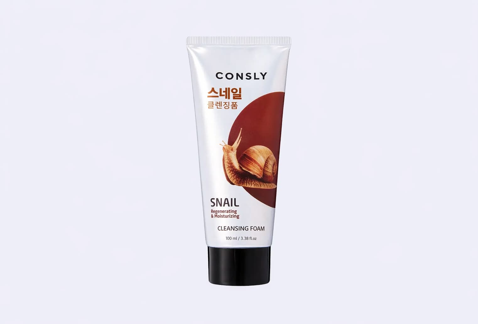 Кремовая пенка для умывания CONSLY Snail Mucus Regenerating Creamy Cleansing Foam