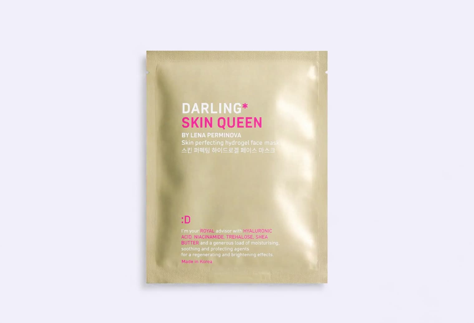 Гидрогелевая маска-перфектор для лица DARLING SKIN QUEEN by Lena Perminova