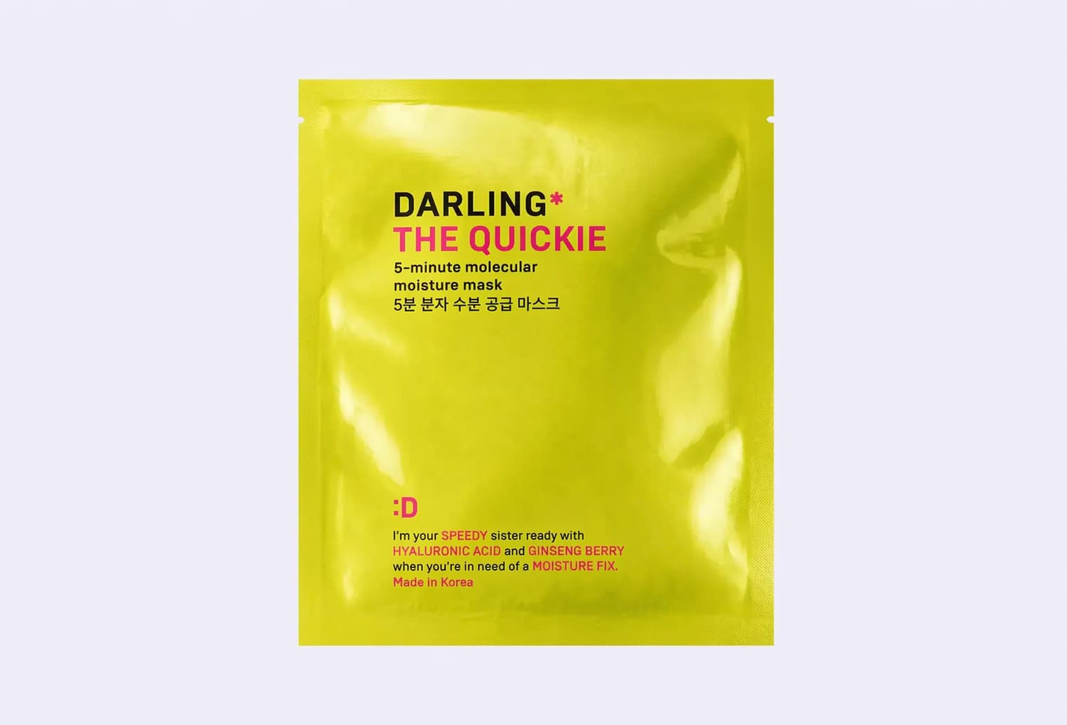 Тканевая маска для лица DARLING The Quickie 5 Minute