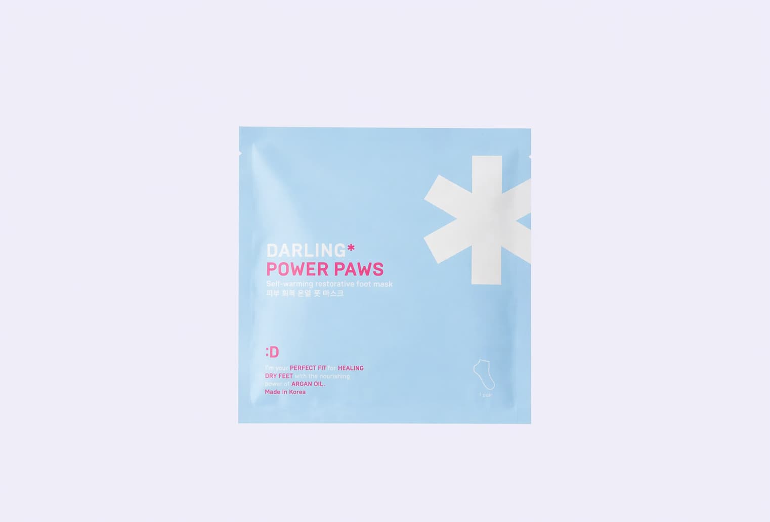 Маска для ног DARLING POWER PAWS