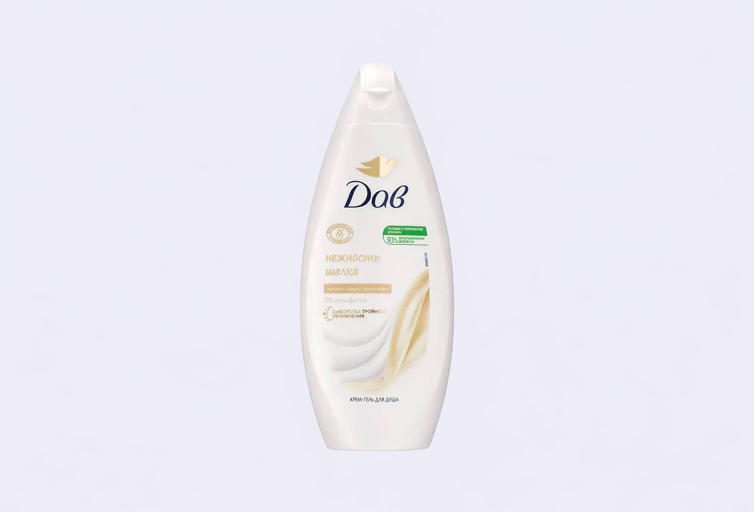 Крем-гель для душа ДАВ Нежность шелка