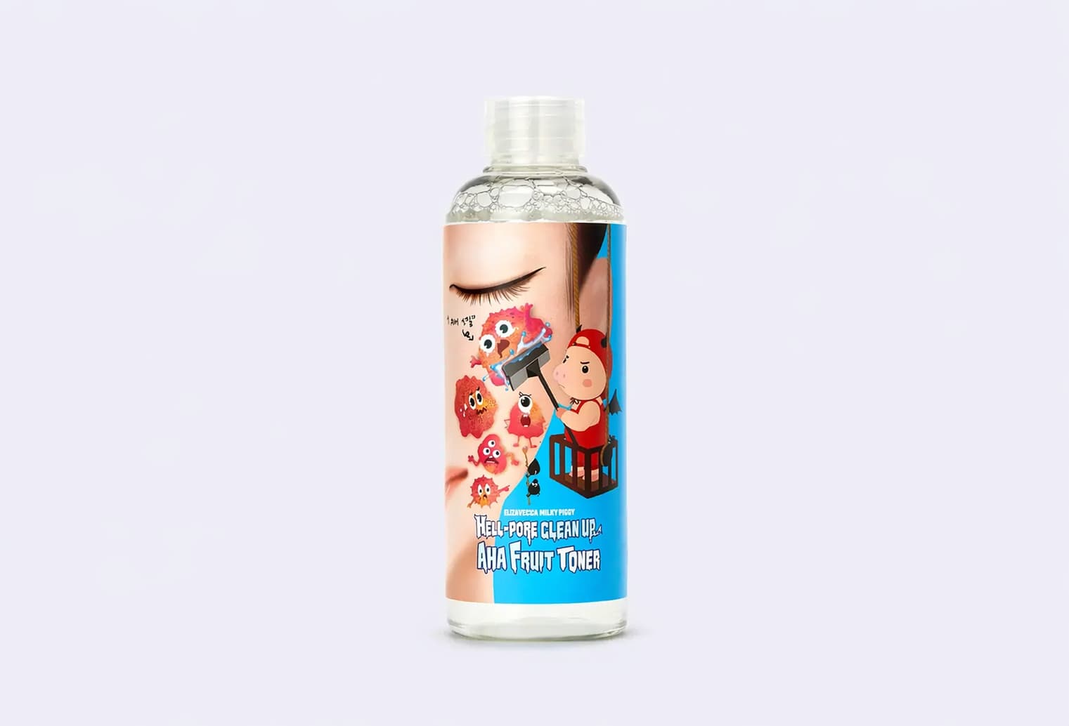 Тонер для лица ELIZAVECCA Milky Piggy Hell-Pore Clean Up AHA Fruit Toner