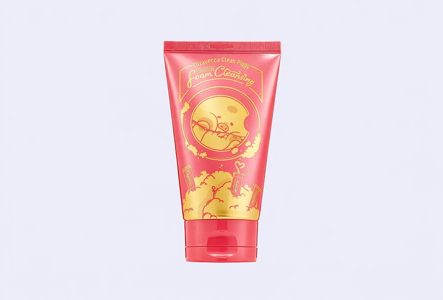 Пенка для умывания ELIZAVECCA Clean Piggy Pinkenergy Foam Cleansing