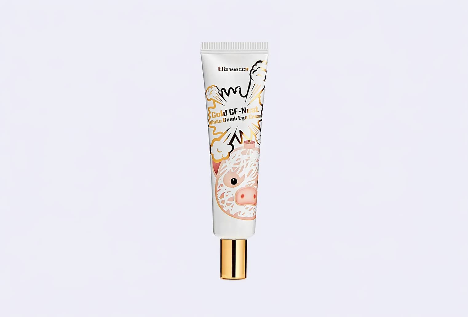 Крем для сияния кожи вокруг глаз ELIZAVECCA Gold CF-Nest White Bomb Eye Cream