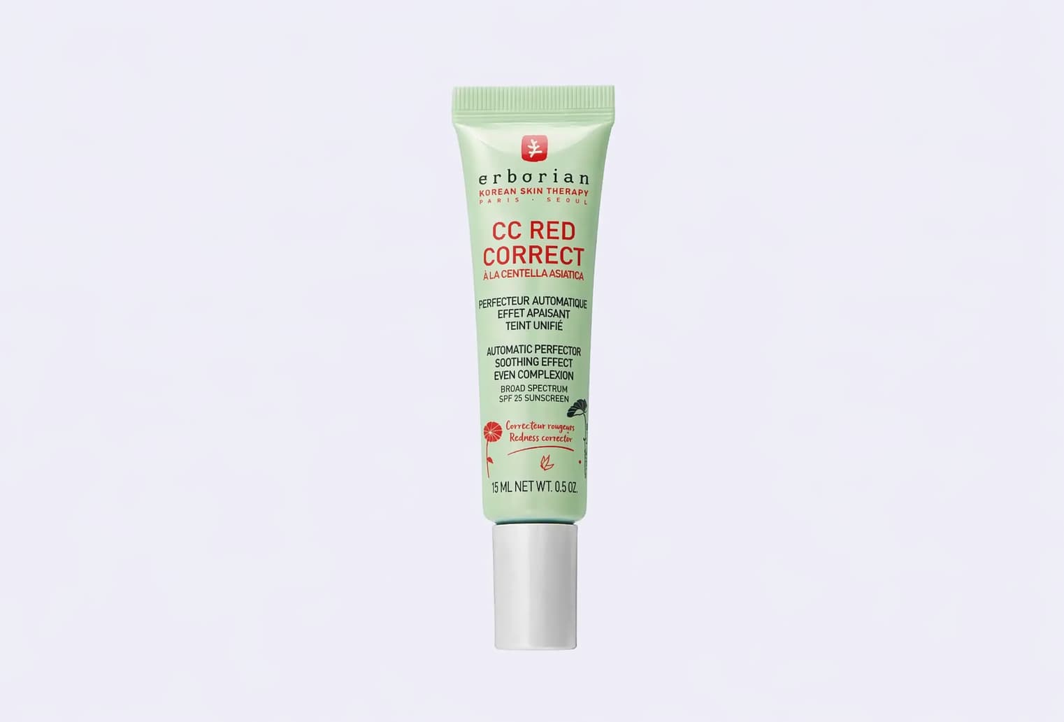 CC Крем для лица Spf 25+ ERBORIAN CC RED CORRECT