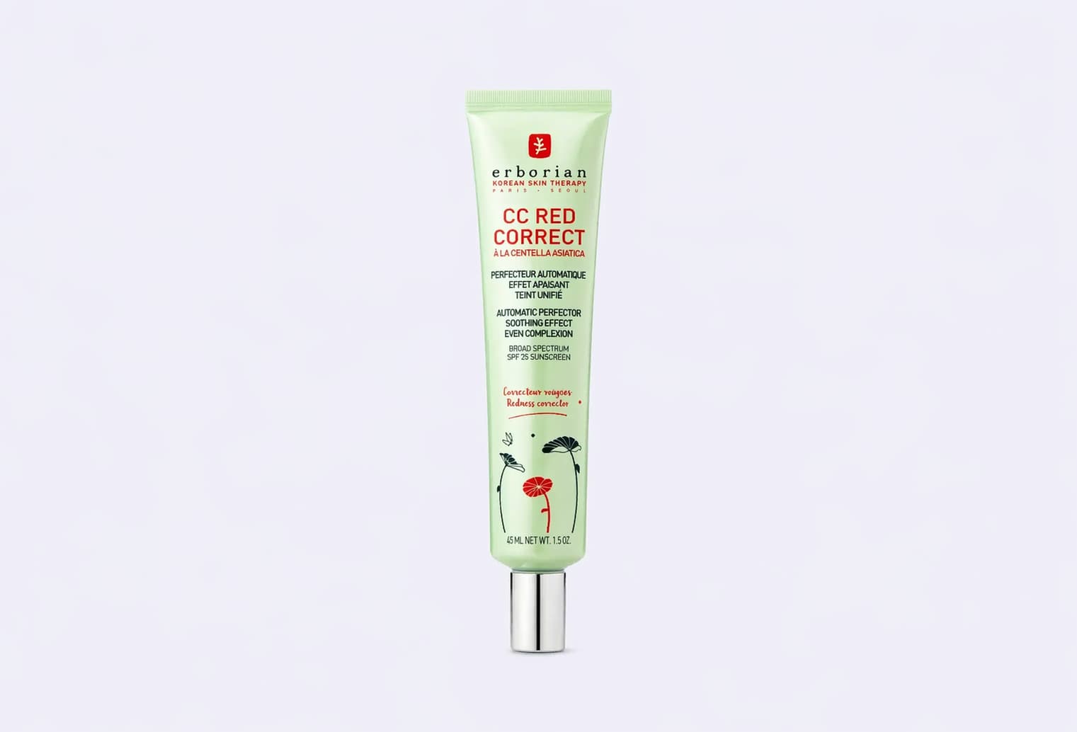 CC Крем для лица ERBORIAN CC RED CORRECT