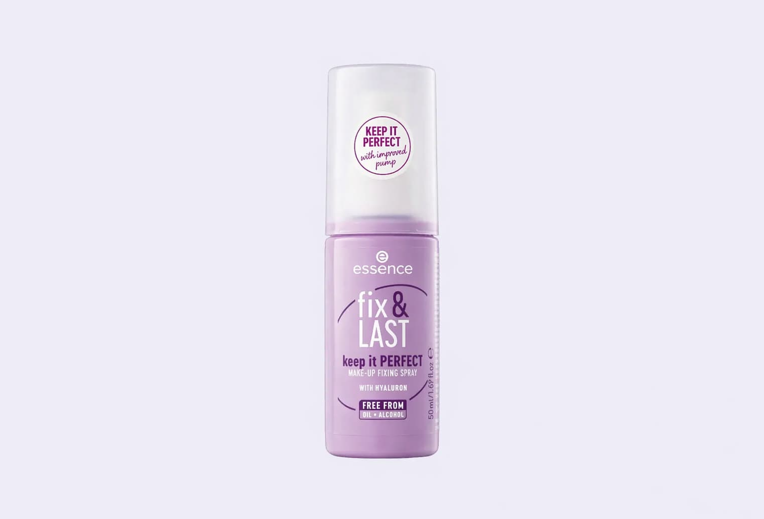 Фиксирующий спрей для лица ESSENCE Fix & last keep it perfect make-up fixing spray