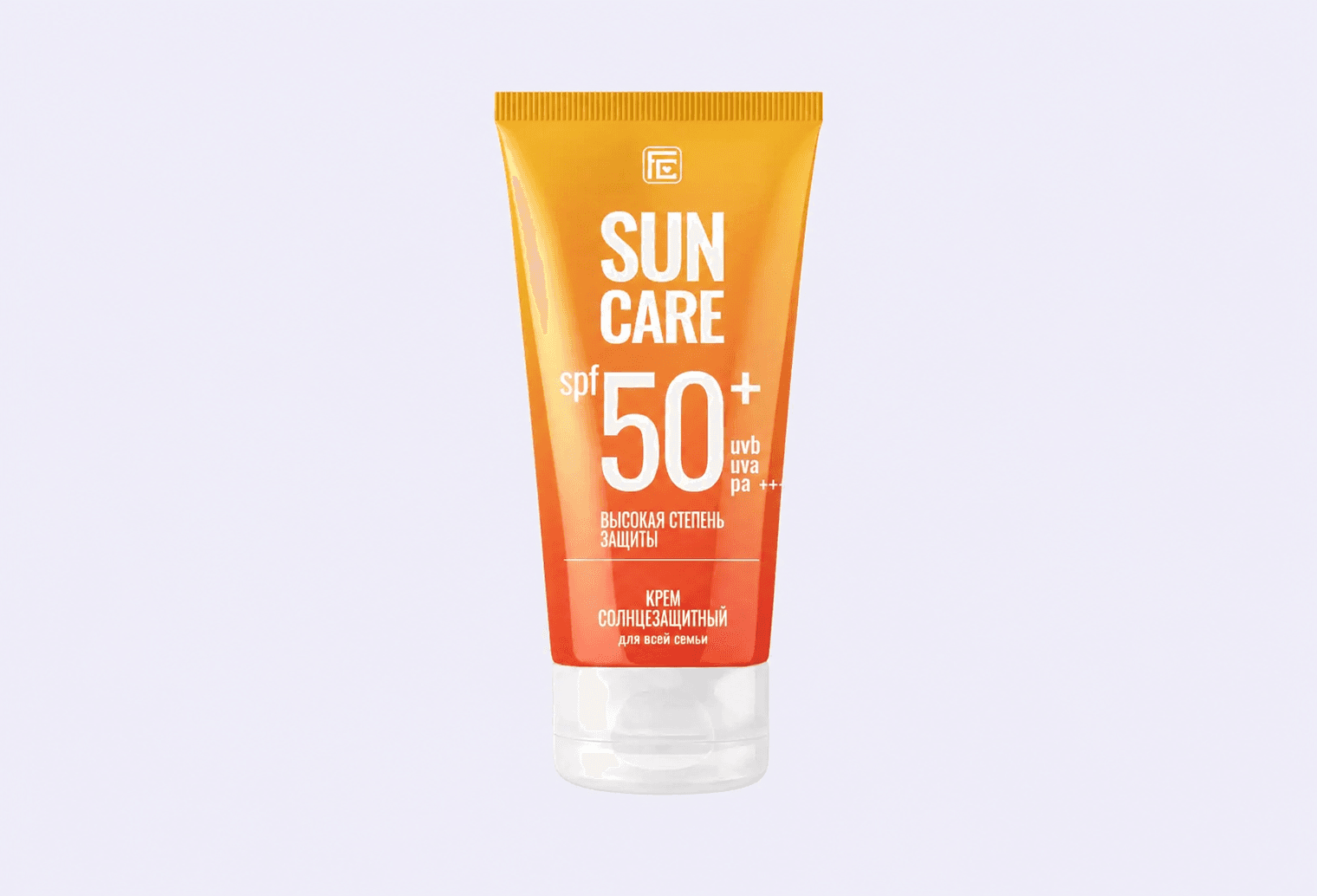 Крем солнцезащитный SPF 50+ FAMILY COSMETICS sun care