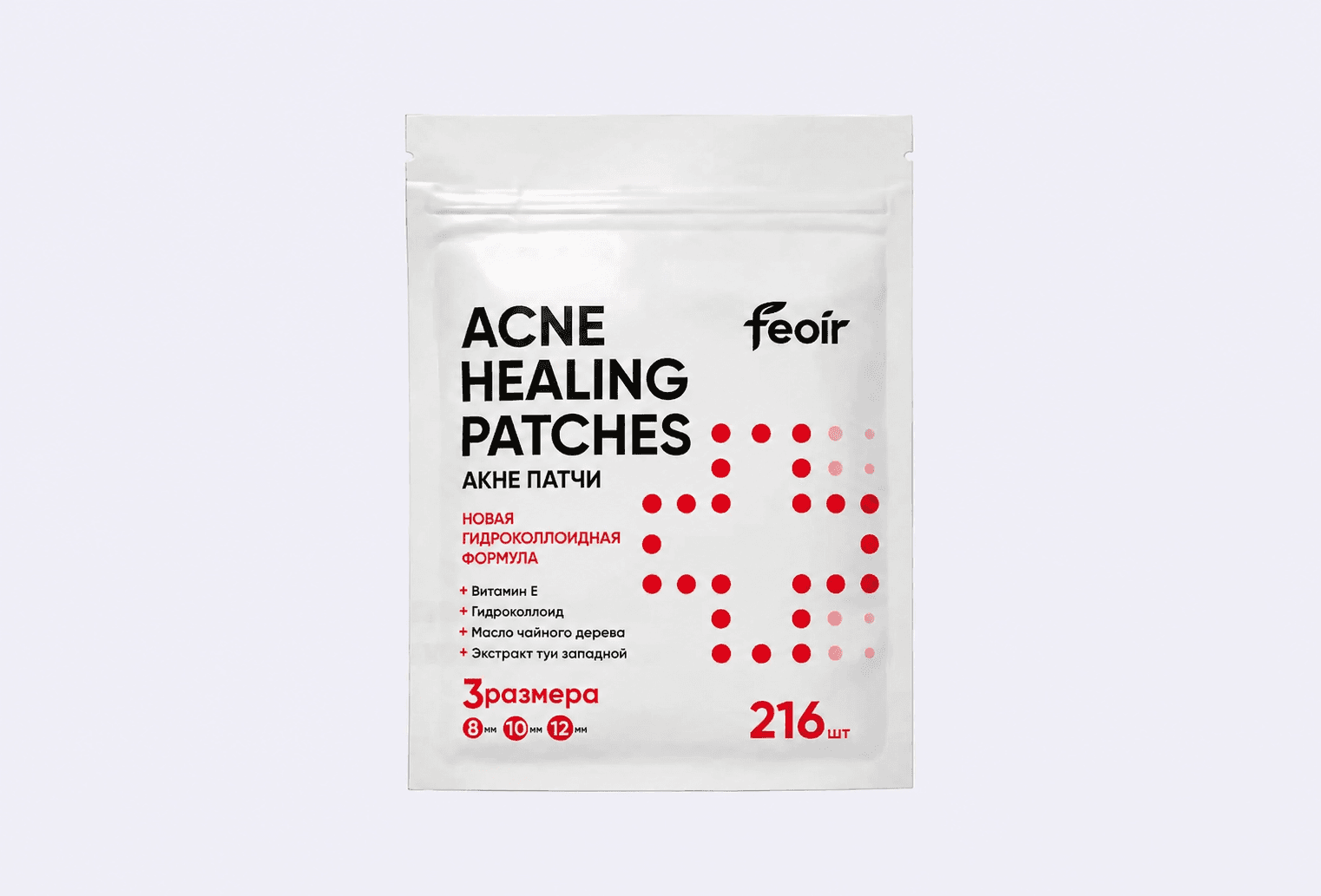 Патчи для лица FEOIR acne healing