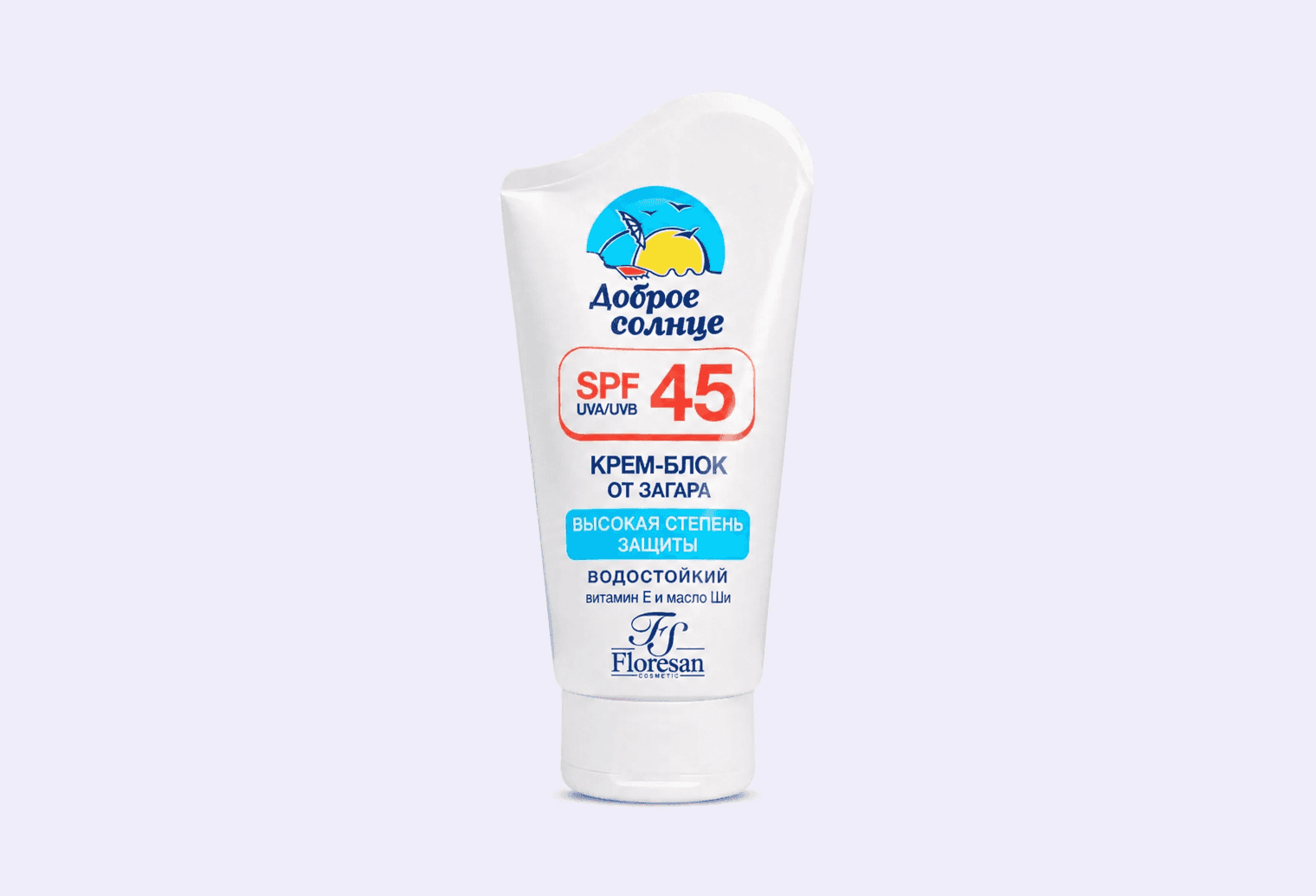 Крем-блок SPF 45 FLORESAN водостойкий