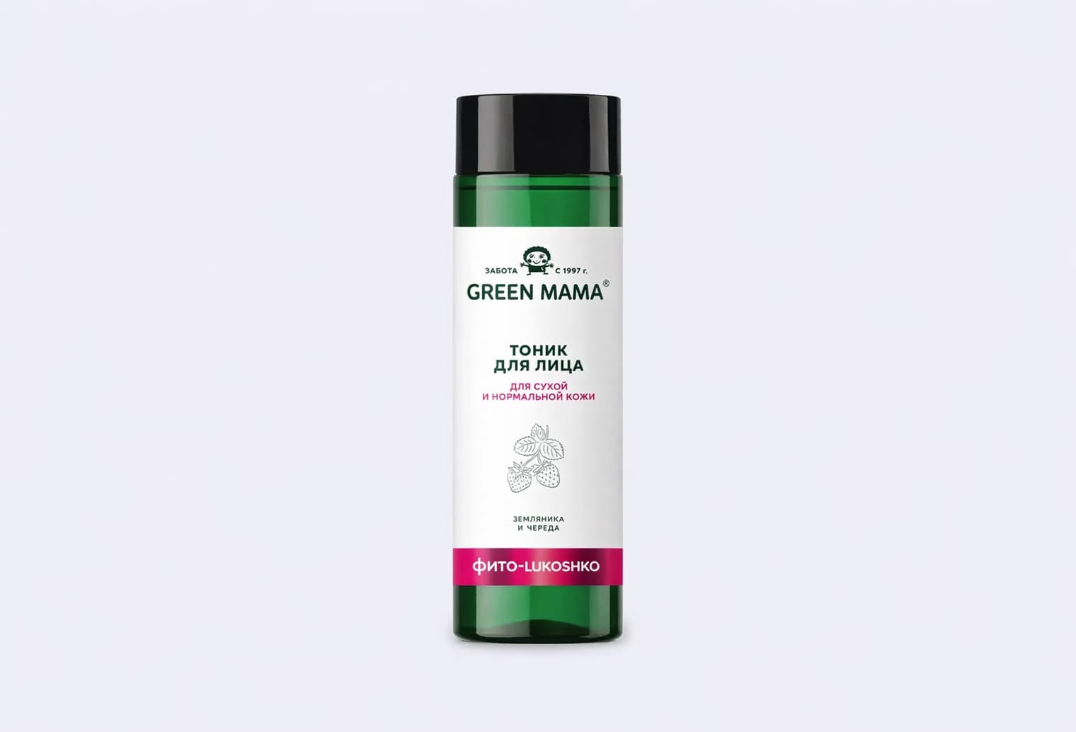 Тоник GREEN MAMA Земляника и Череда