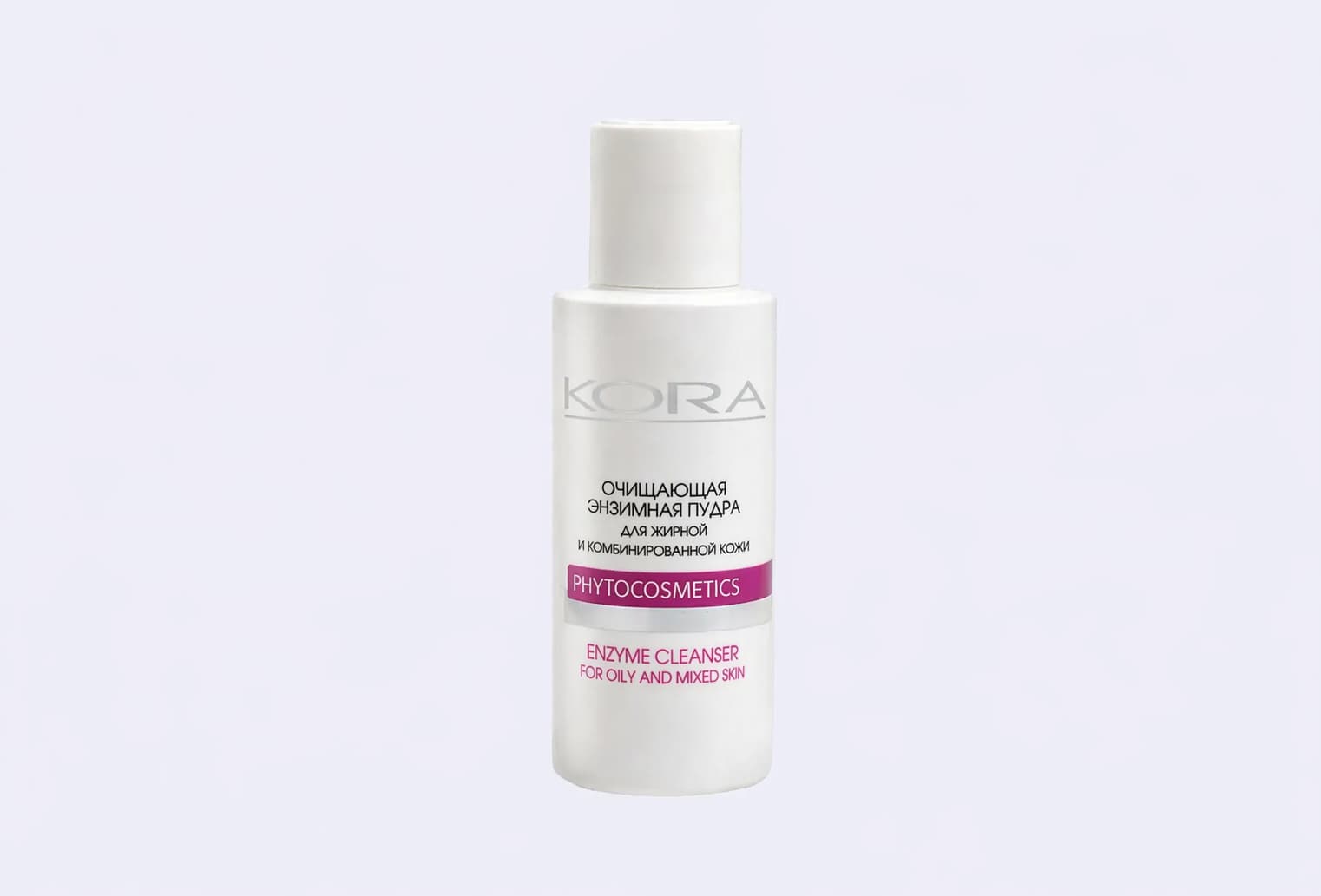 Энзимная пудра для лица KORA Cleansing enzyme powder for oily and combination skin