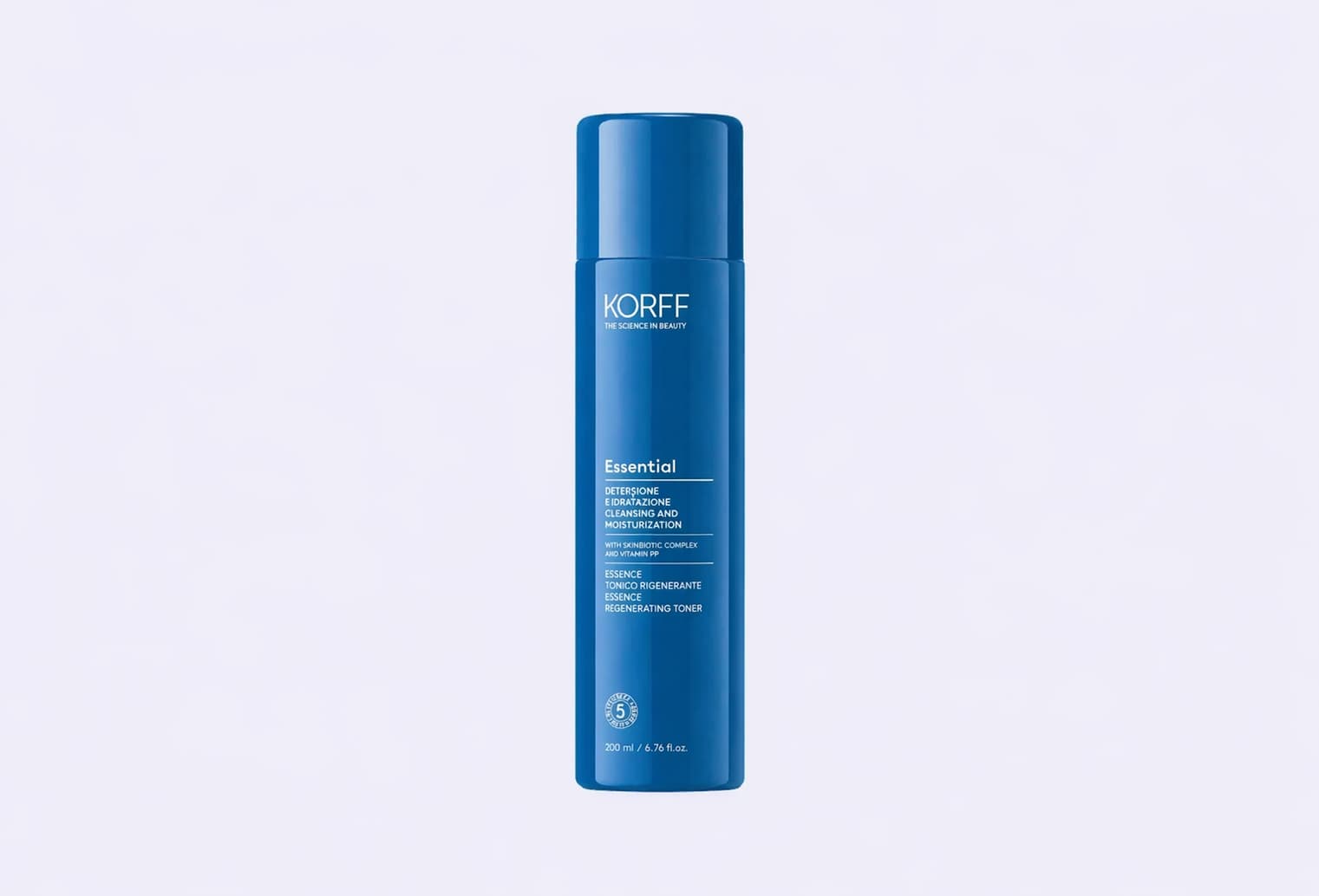 Тонер для лица KORFF Essential CLEANSING AND MOISTURIZATION ESSENCE REGENERATING TONER