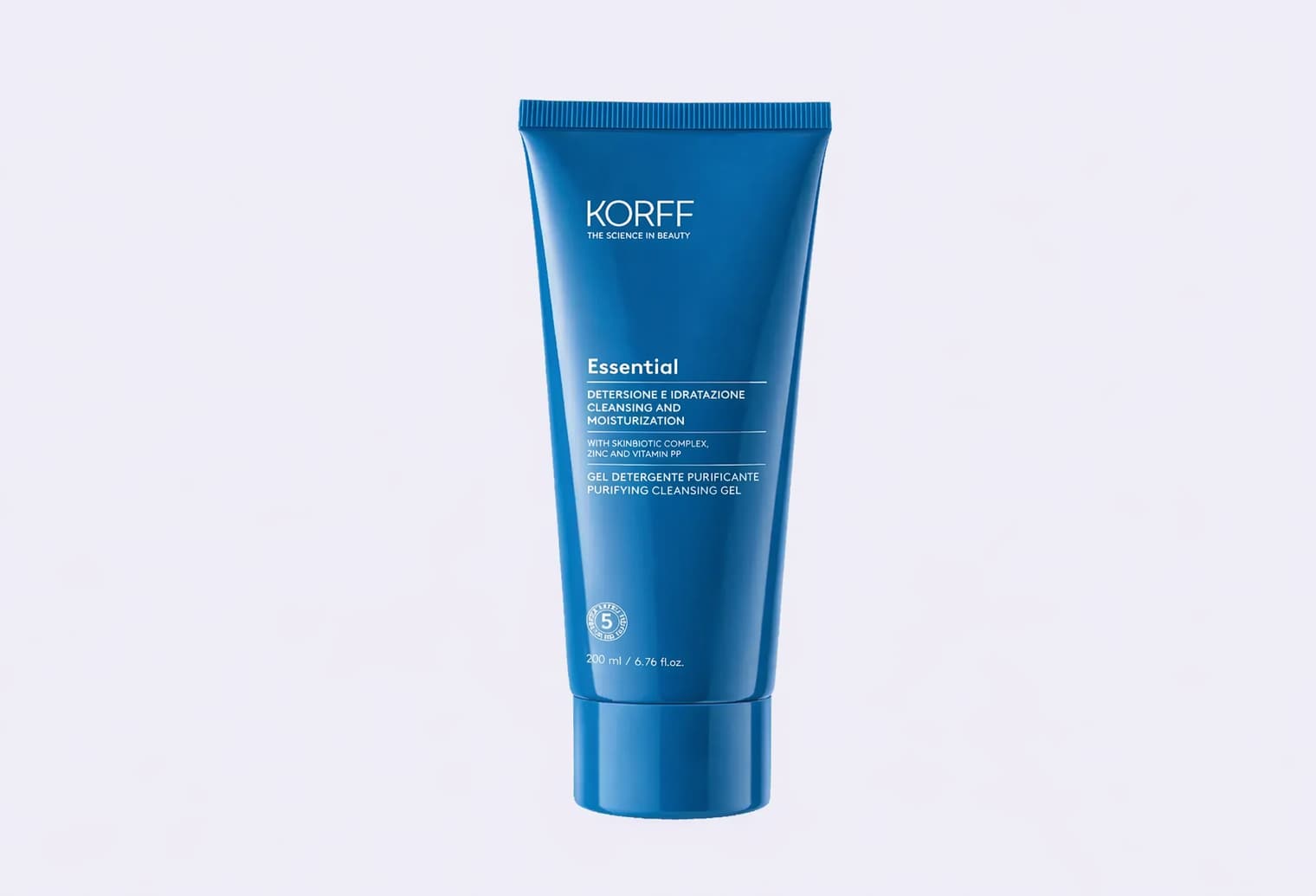 Очищающий гель для лица KORFF Essential CLEANSING AND MOISTURIZATION PURIFYING CLEANSING GEL