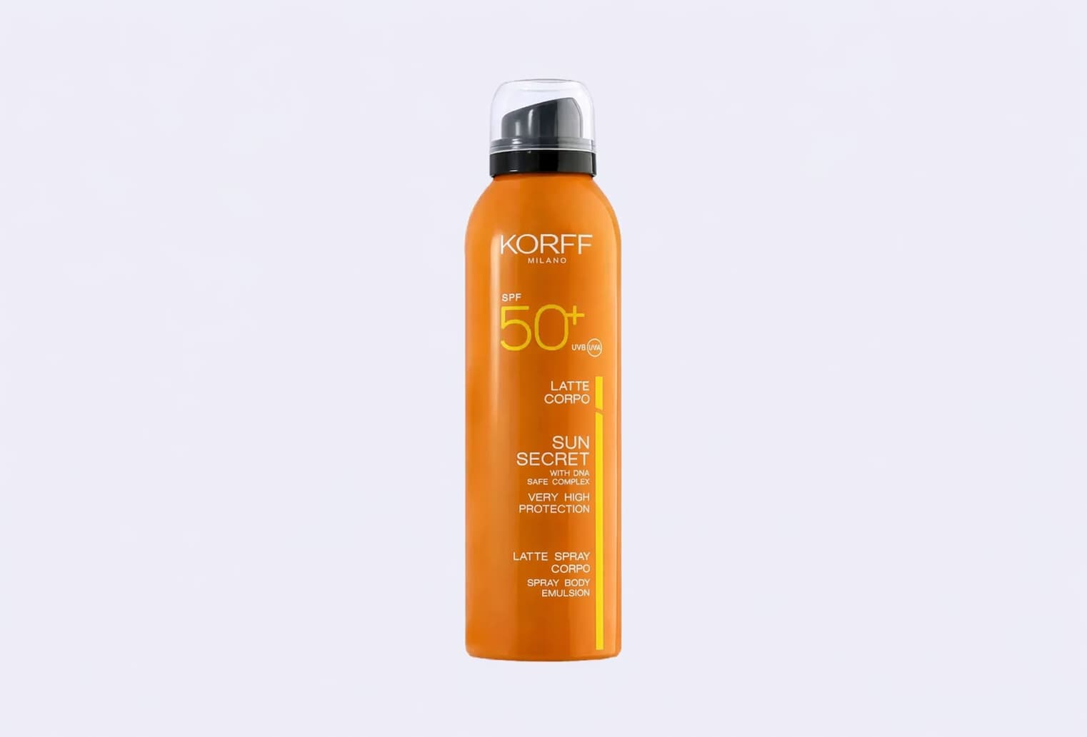 Солнцезащитный спрей для тела SPF 50+ KORFF Sun Secret