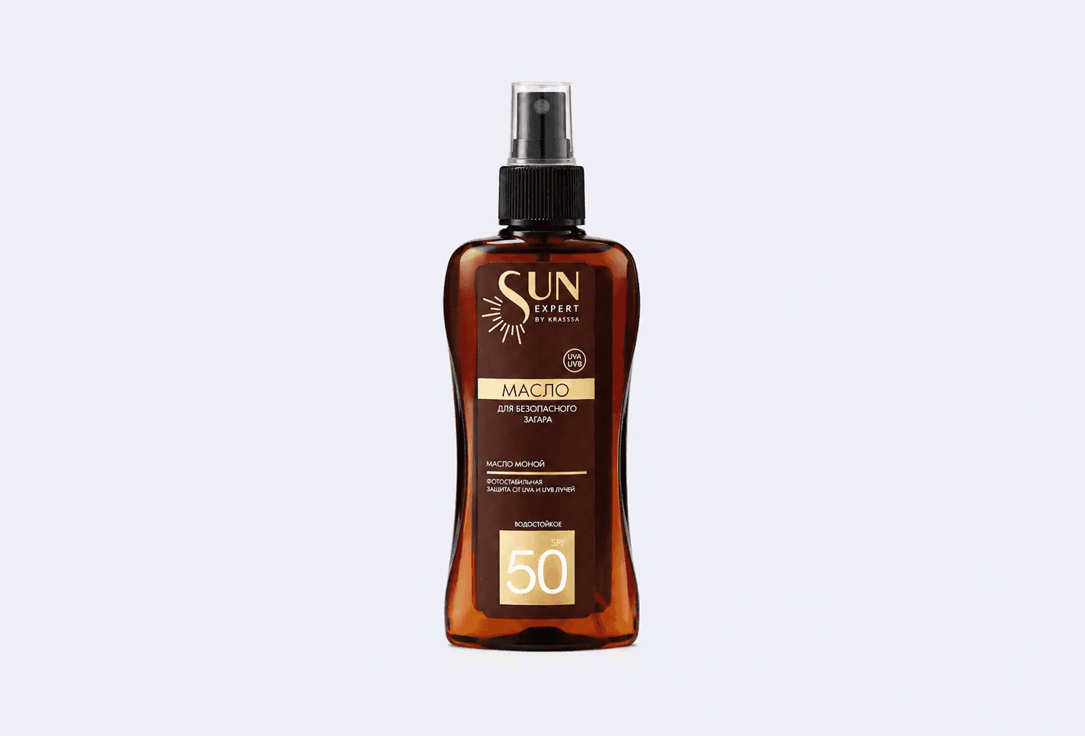 Масло для загара для тела SPF 50 KRASSA Mana oil