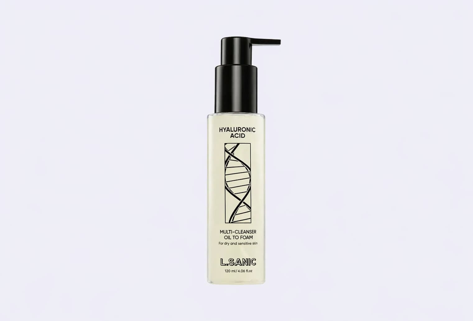 Гидрофильное масло-пенка L.SANIC Hyaluronic Acid Oil to Foam Cleanser