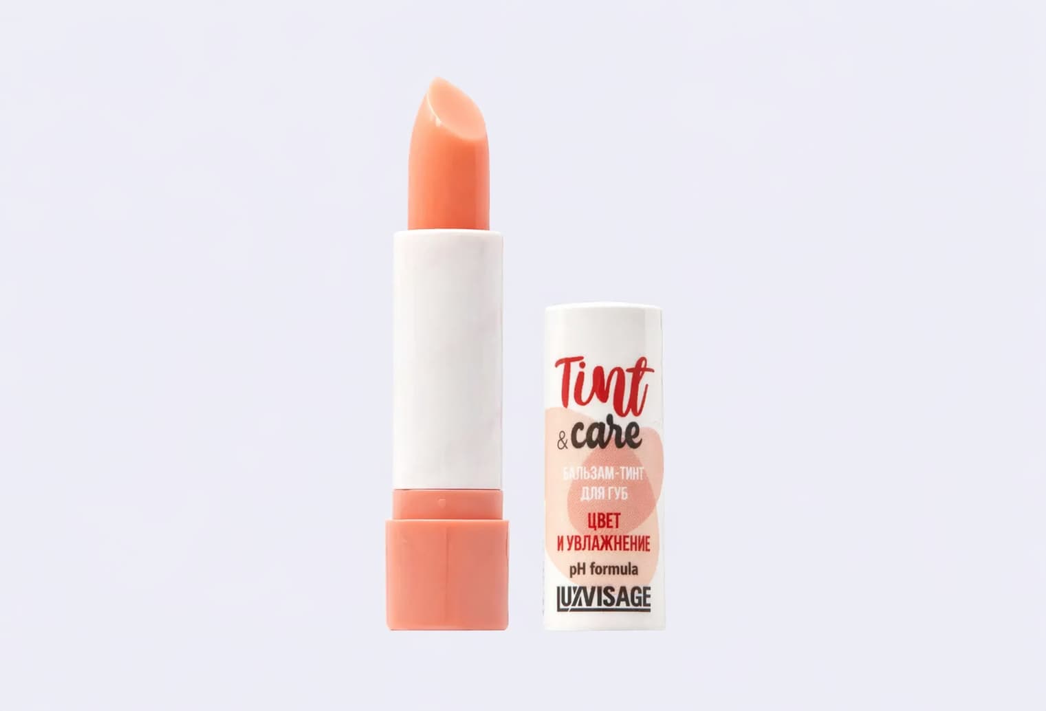 Бальзам-тинт для губ LUXVISAGE Tint & care