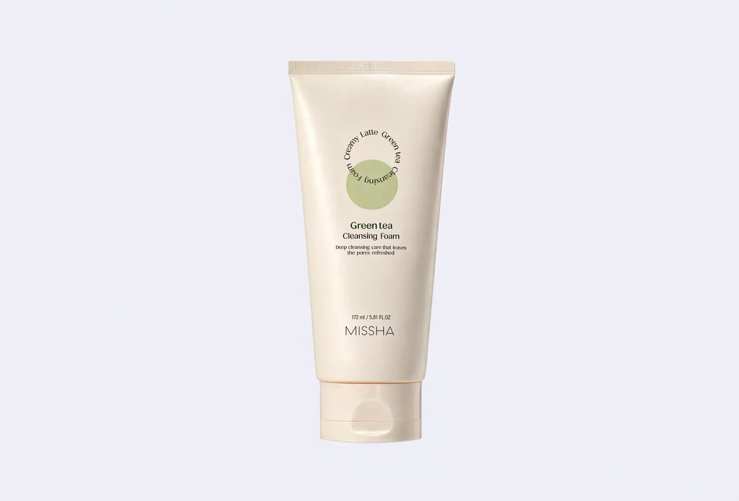 Пенка для умывания MISSHA Creamy latte Green tea