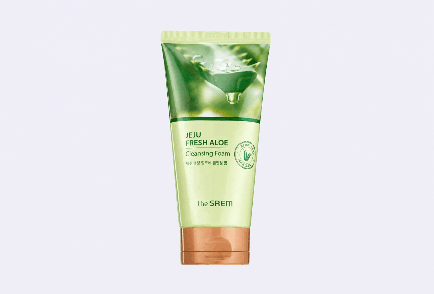 Пенка для умывания THE SAEM Jeju Fresh Aloe Cleansing Foam