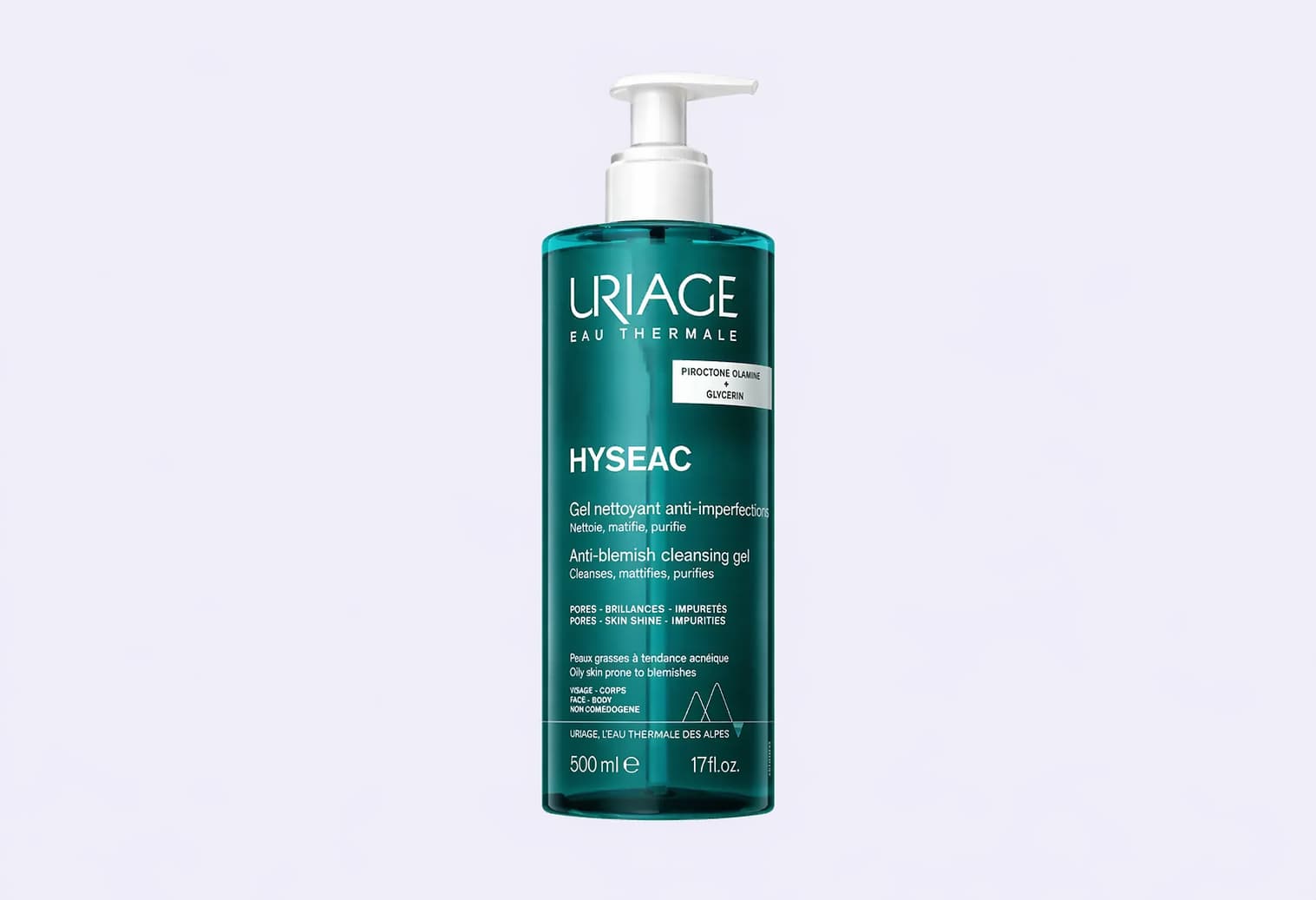 Очищающий гель для лица и тела URIAGE HYSEAC