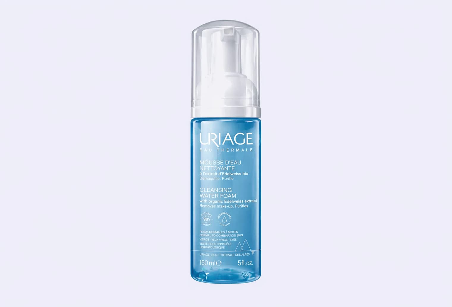 Очищающий мусс URIAGE MOUSSE D'EAU NETTOYANTE