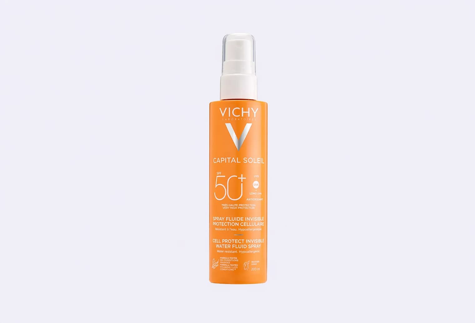 Солнцезащитный спрей-флюид SPF50+ VICHY Capital Soleil Cell Protect