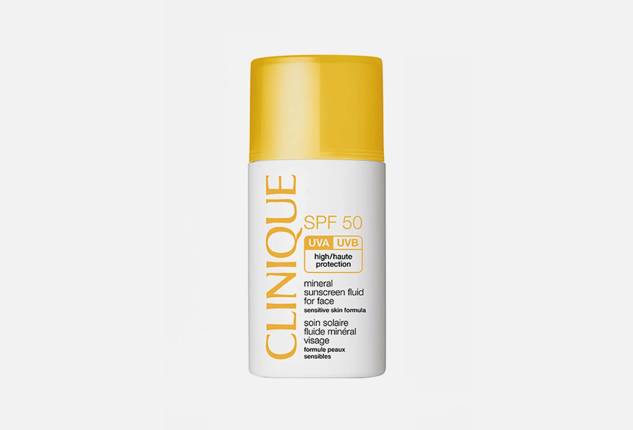 Солнцезащитный минеральный флюид для лица SPF 50 CLINIQUE Mineral Sunscreen