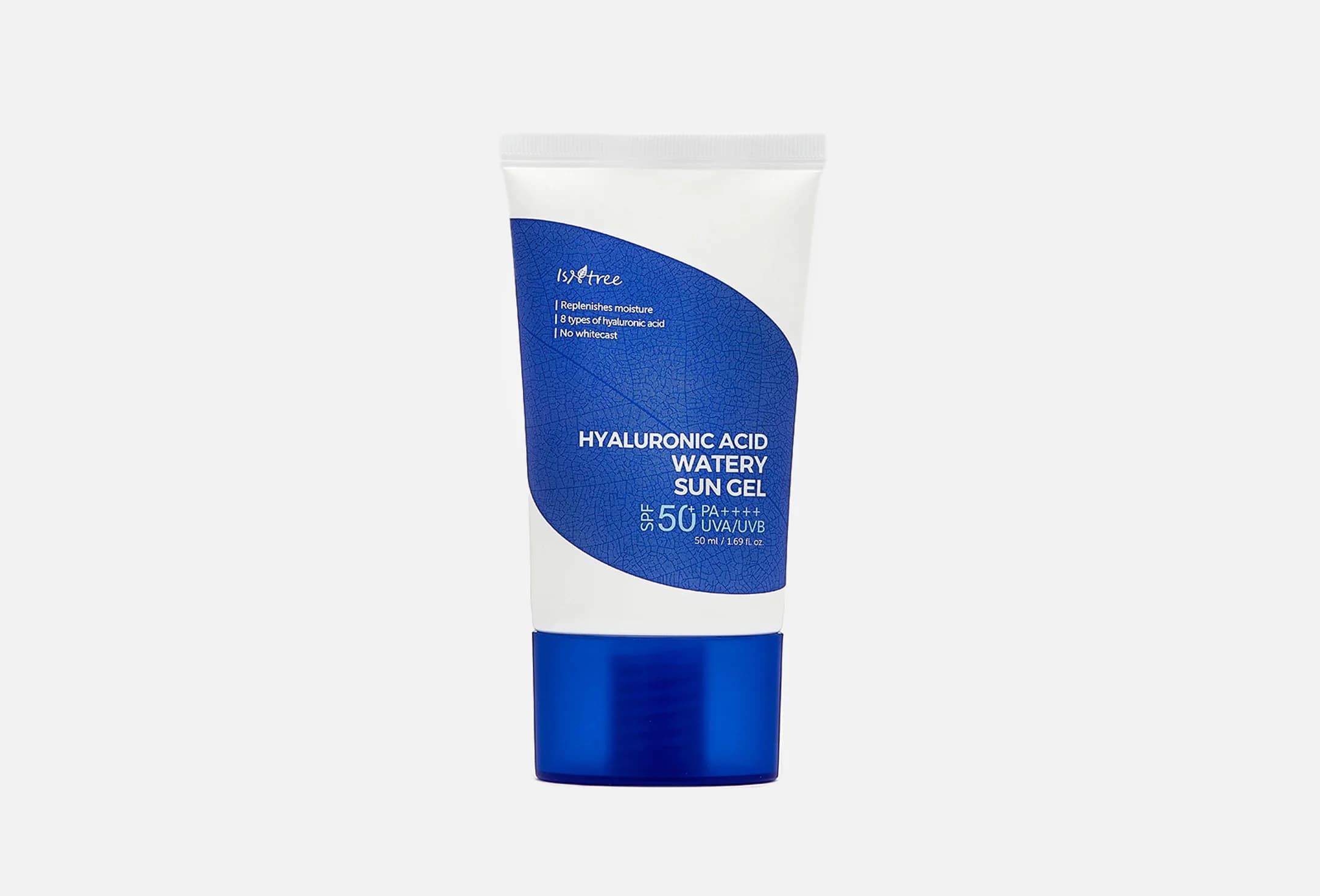 Солнцезащитный гель для лица SPF 50+ PA++++ ISNTREE HYALURONIC ACID WATERY SUN GEL