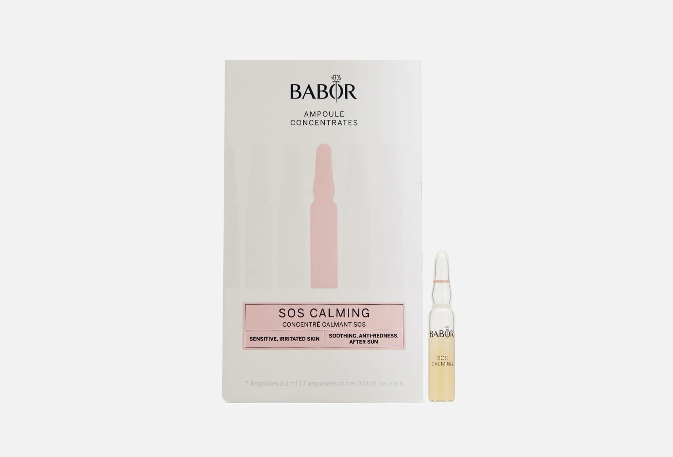 Ампулы для лица BABOR SOS Calming Ampoule Concentrates